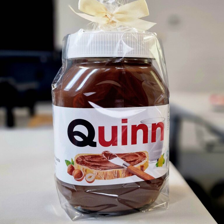Gepersonaliseerde Nutella pot - 1000 gram