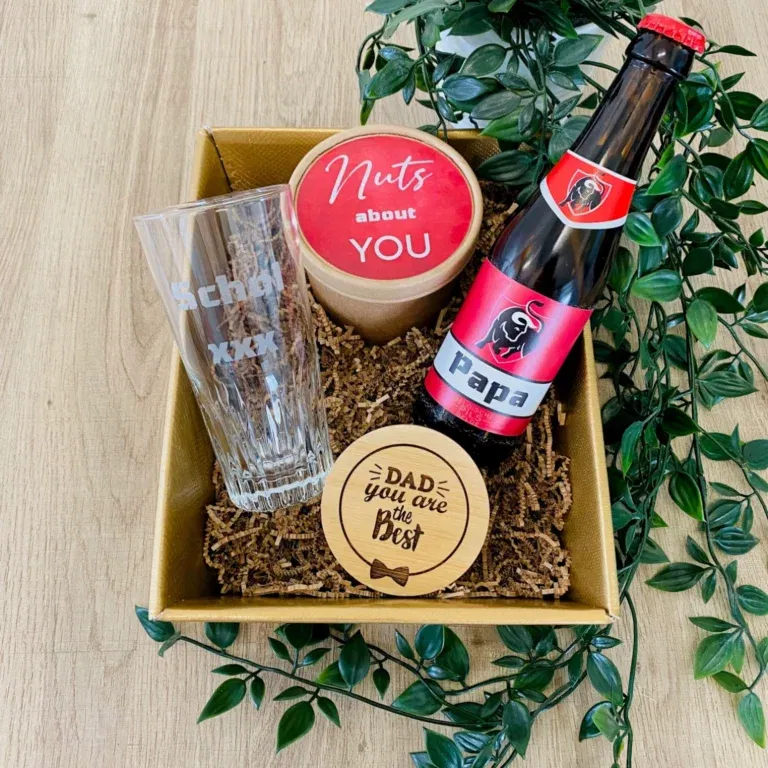 Bierset met borrelnootjes 'Nuts about you'