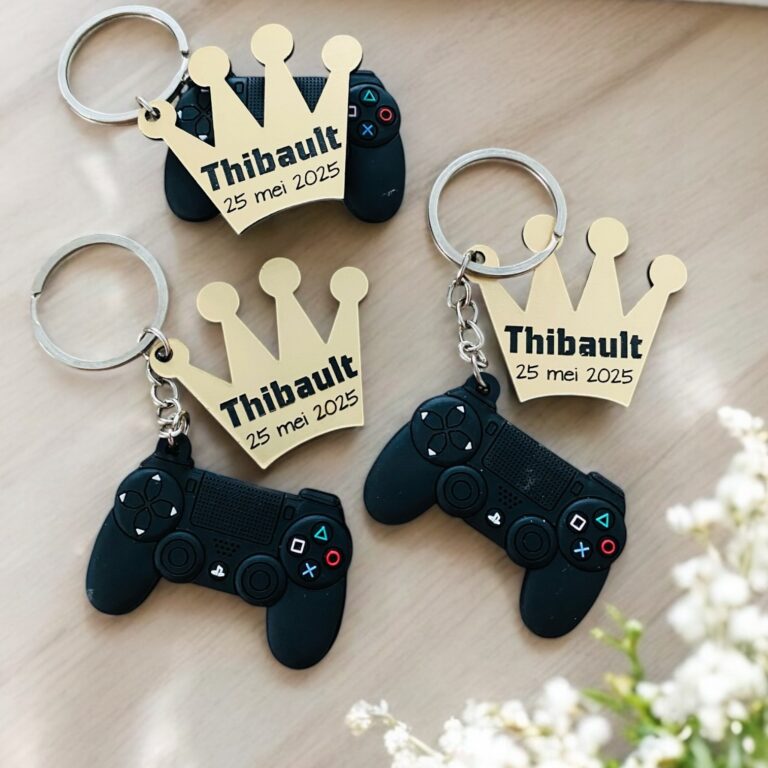 Sleutelhanger Playstation met label